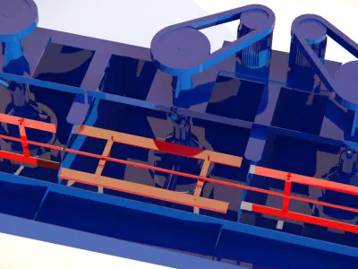 flotation machine 3D Model 3D model purchase