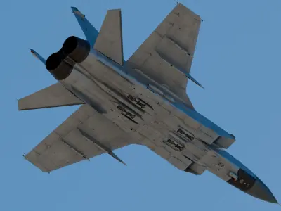 Mikoyan MiG-31 3D model