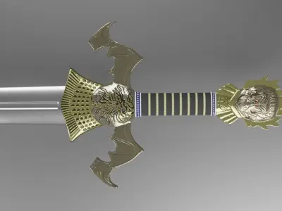 Dracula Sword 3D model