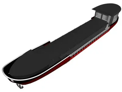 boat 3D model 3D model purchase