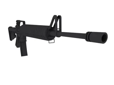 Ar15Gun rifle 3D model