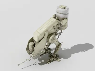 Star Wars Farming Droid Free 3D model
