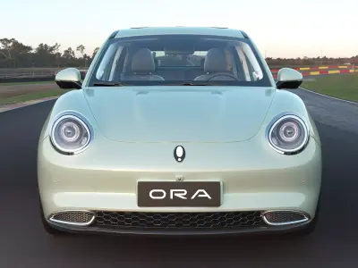 2025 GWM ORA 03 with lowpoly interior 3D model