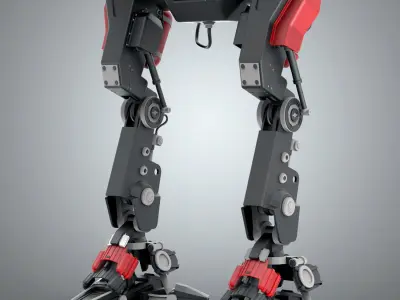 Battle Robot 3D model buy