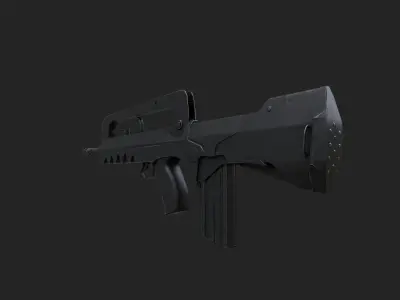 Famas F1 Low-poly 3D model buy