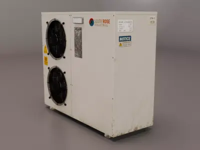 HVAC dirty 3D model