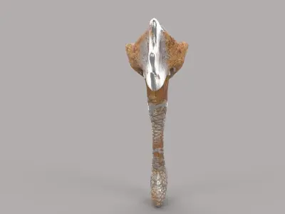 Hammer  Low-poly 3D model order