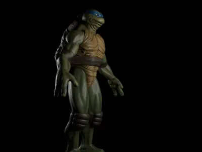 Teenage Mutant Ninja Turtles Leonardo 3D model