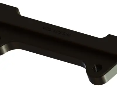 Aluminium Brake Caliper Adapter Bracket for Various Models 3D model