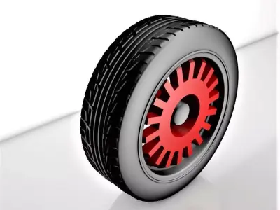 3d Tire Design Free 3D model
