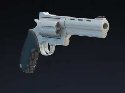 Taurus Judge Low Poly Low-poly 3D model