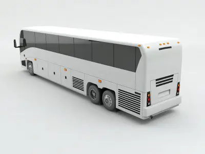 Touring Bus 3D model