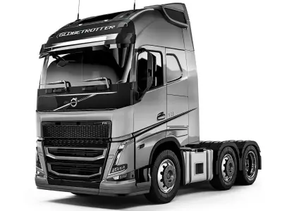 Volvo FH16 6x2 2022 3D model
