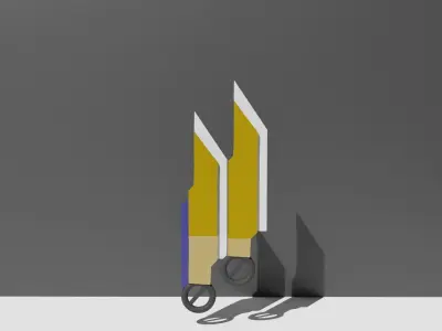 Grand Ninja Sword Pack Free 3D model
