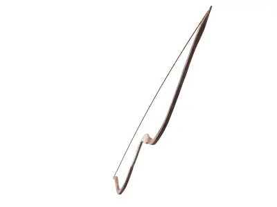 LongBow Low-poly 3D model purchase