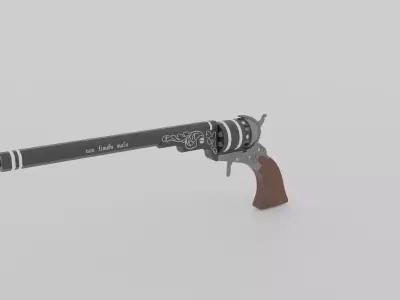 Colt Revolver Free 3D model
