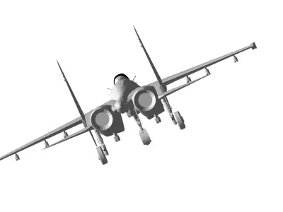 Sukhoi Su-35 3D model shop
