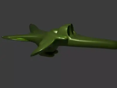 Small Plane Ready For 3d Gamesr Free 3D model