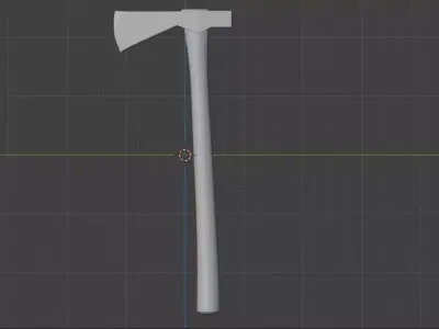 The Axe Low-poly 3D model