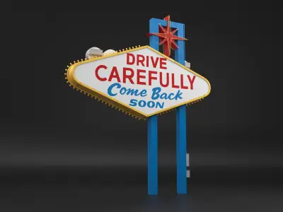  Welcome to Fabulous Las Vegas Sign 