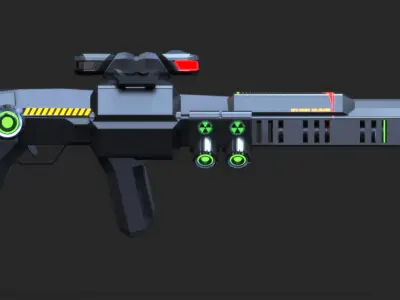 PG Pulse Rifle 3D model