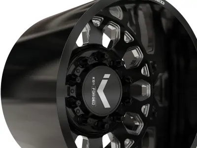 REAR KG1 KD002-B-1 DUALLY WHEEL 3D MODEL 3D model