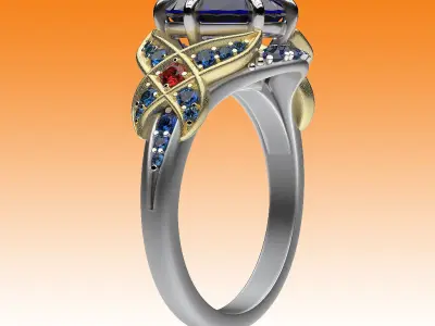 Ring Etude 3D print model