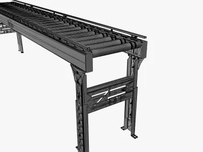 Conveyor - Zipline RZPDC 3D model