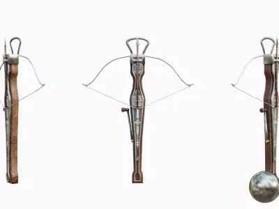 Crossbow 3D model buy