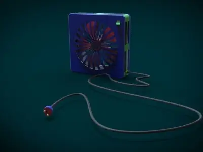 Exhaust Fan Free 3D model purchase