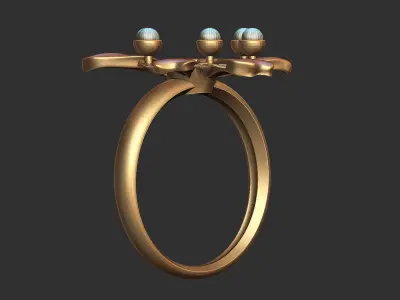 redbud ring 3D model