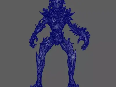 Creature 3D model 12