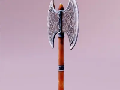 A clead high 3D model