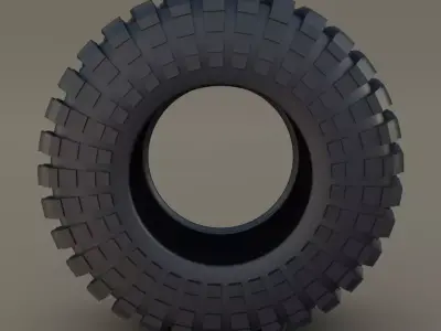 Maxxis Trepador Tire 3D model