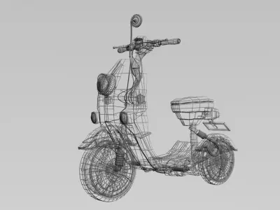 Motorcycle 3D model purchase