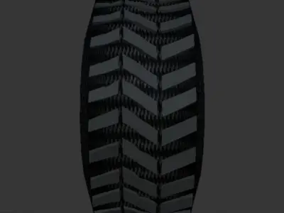 Car Tyre Free low-poly 3D model