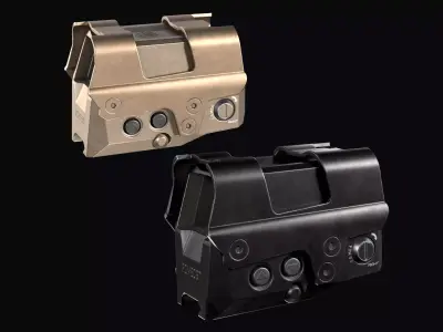 Red Dot Sight SIG SAUER ROMEO8T Low-poly 3D model