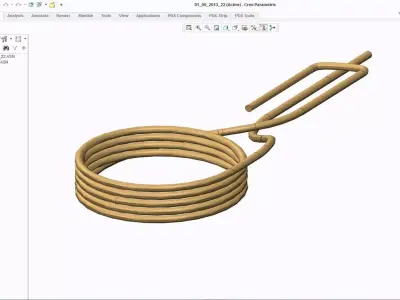Sprng wire basket Free 3D model