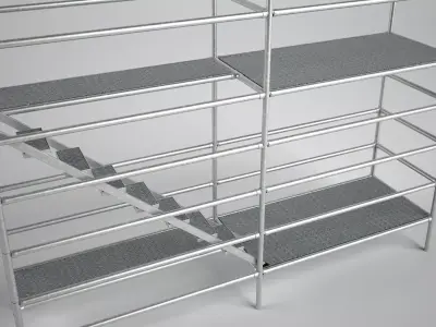 Scaffold tower 12 3D model