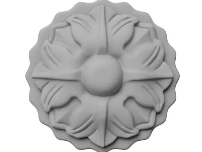 Small Rosette 001 3D model