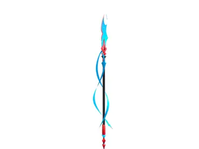Sci-Fi Sword 3D Model 3D model