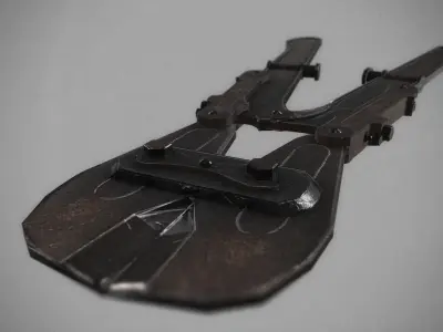 Rusty Bolt cutter  3D model