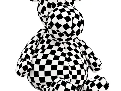 cow toy 3D model