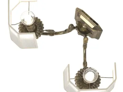 Arizzi 495 classic two arms  sconce 3D model