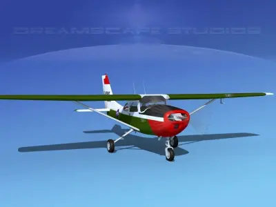 Cessna T-41 Mescalero US Army 2 3D model