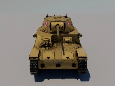 Carro M15 42 3D model