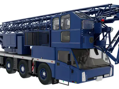 Mobile Crane Spierings  AT4 3D model