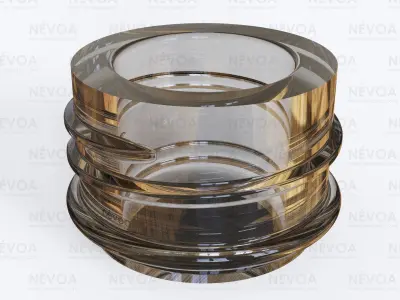Neck finish - SP 444 - 33 - BDF - voluntary standard 3D model