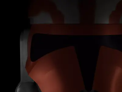 Clone Trooper S7 Helmet Free low-poly 3D model