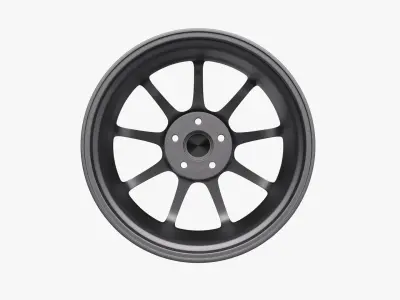 Enkei PF09 Wheel Rim 3D model